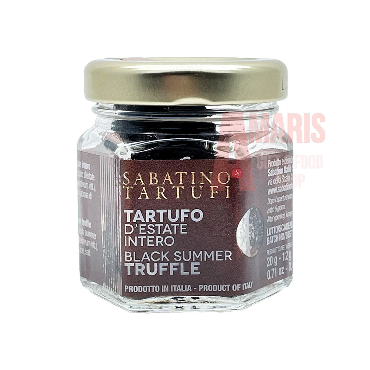 Sabatino Tartufi - 原粒夏季黑松露 12克