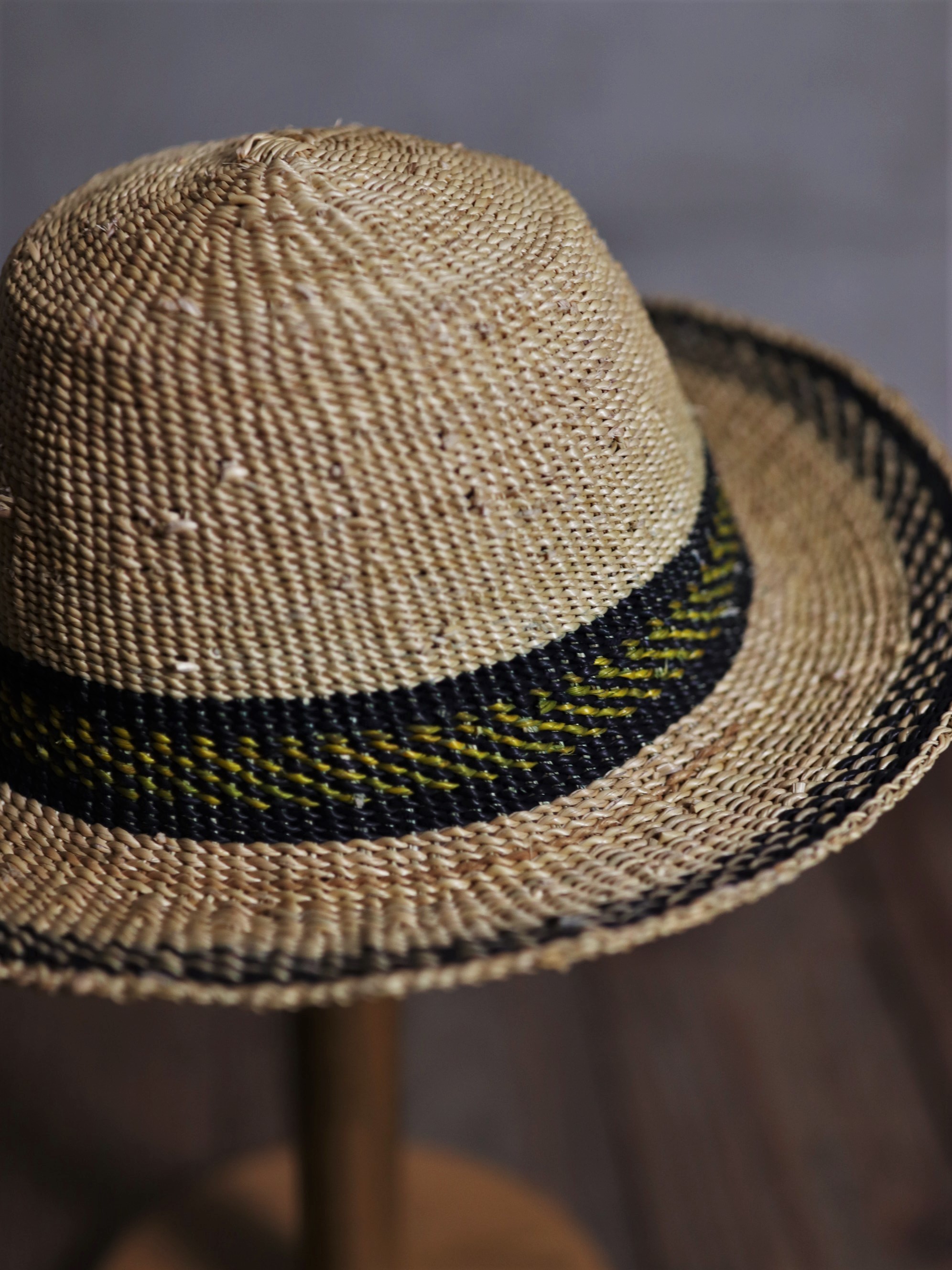 African Straw Hat / 非洲手工編織草帽