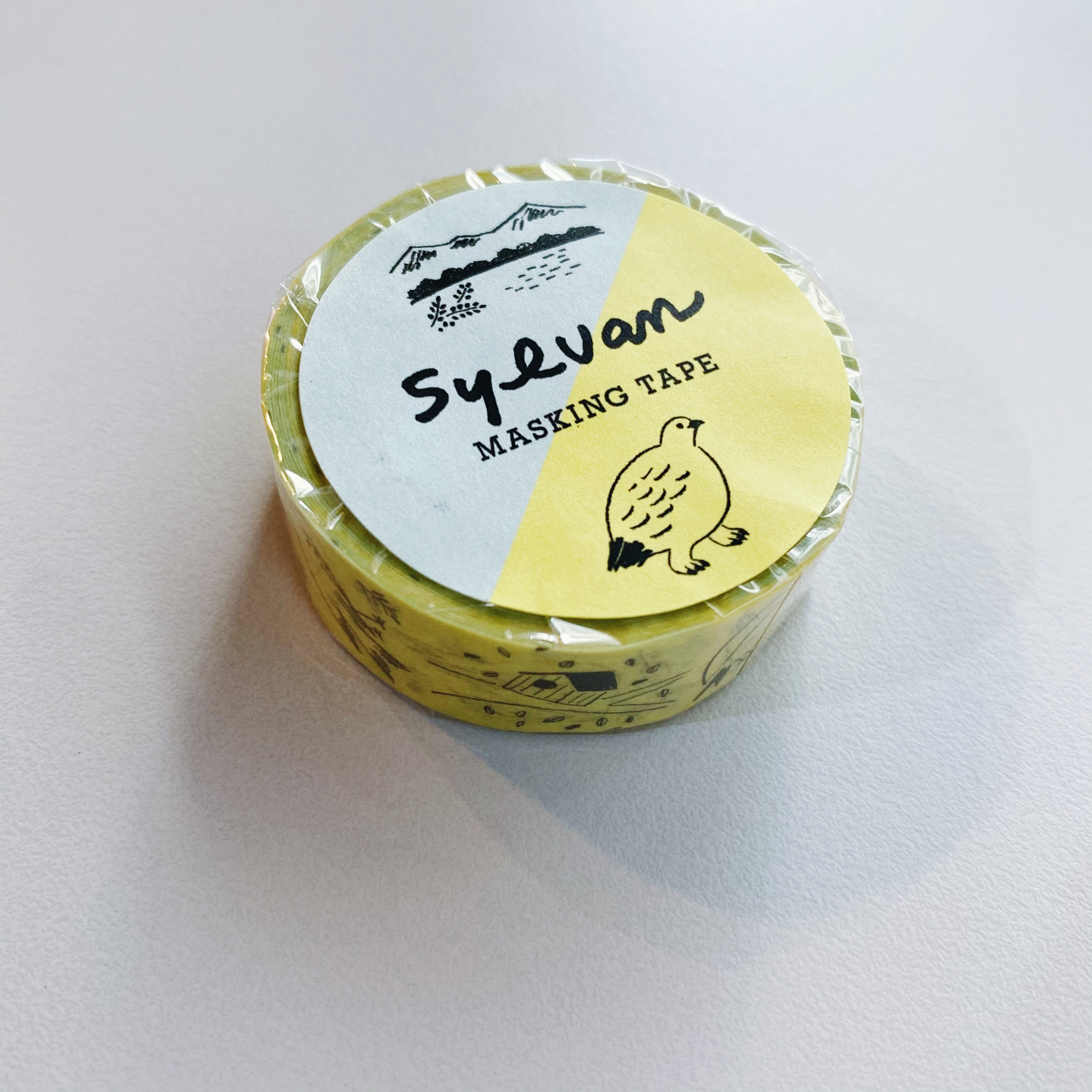 日本 Sylvan 森林精靈-雙色和紙膠帶 小鳥