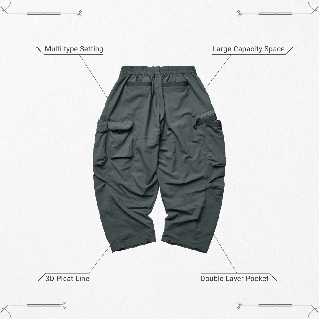 GOOPiMADE® 21 S/S “MT-05” TRI-Dynamic Utility Pants - G-Gray