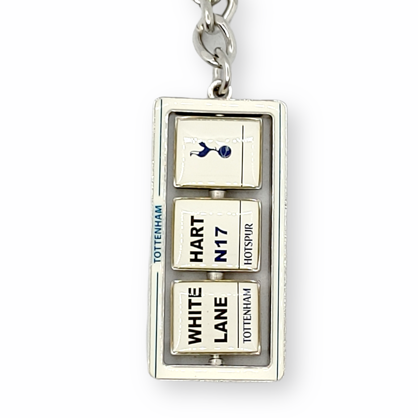 熱刺球場路牌可動鎖匙扣