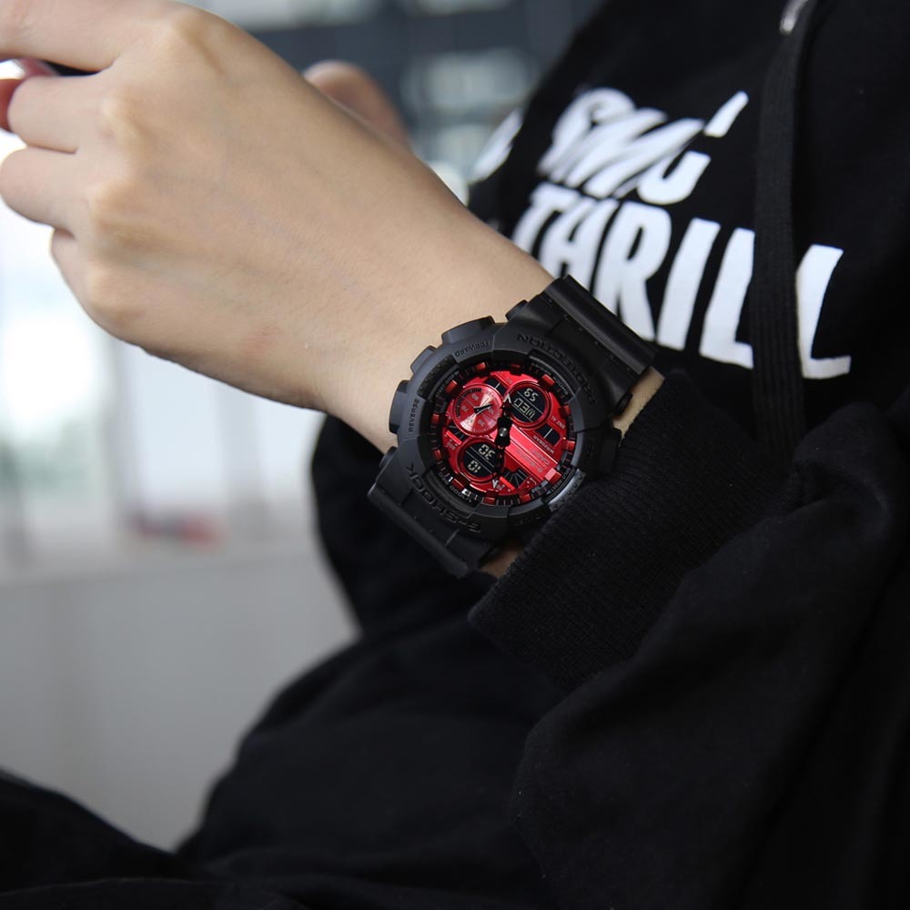 Buy Casio G-Shock GA-140AR-1A Red x Black Men Watch