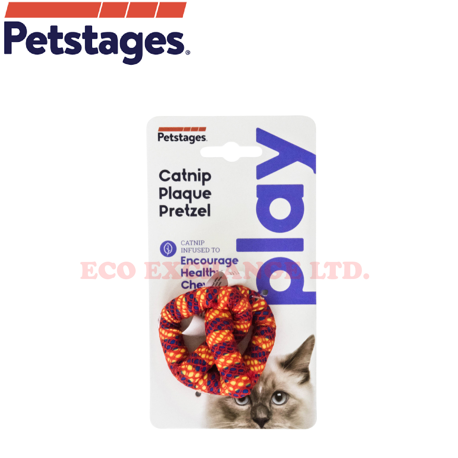 Petstages - 貓草潔牙齒捲餅 (貓用)