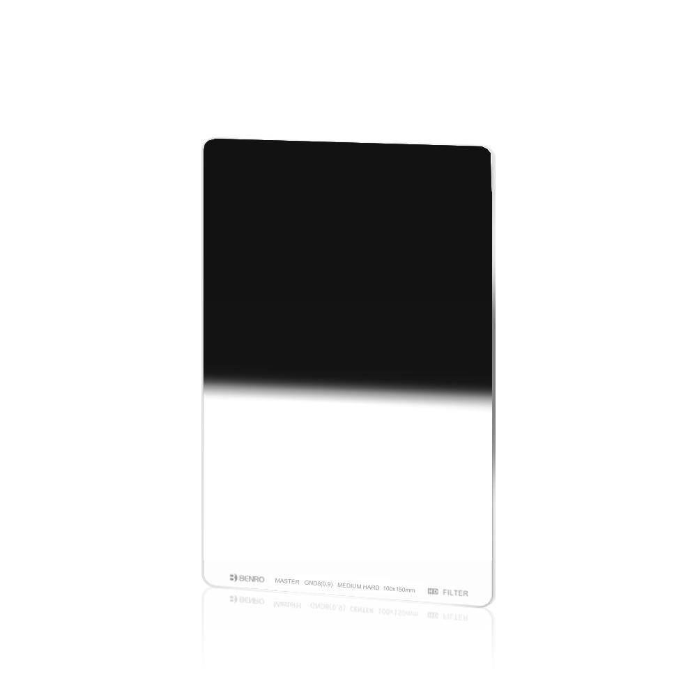 【BENRO百諾】Master GND8 (0.9) MEDIUM HARD 半硬式漸層減光鏡 150x100mm