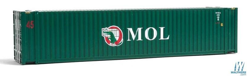 SceneMaster 949-8564 HO規 MOL 45呎 貨櫃.綠