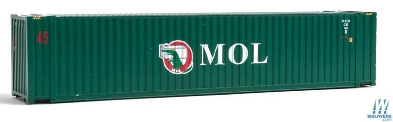 SceneMaster 949-8564 HO規 MOL 45呎 貨櫃.綠