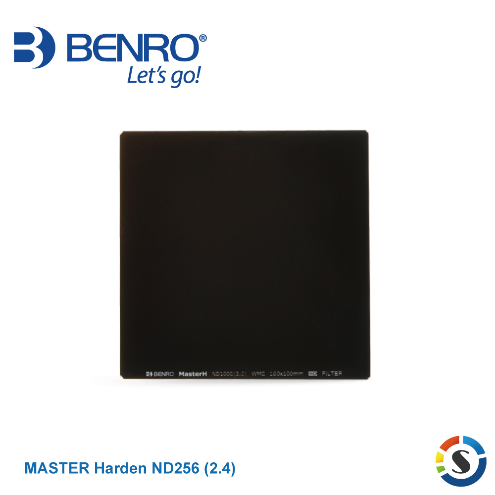 【BENRO百諾】MASTER Harden ND256 (2.4) 鋼化方型減光鏡 100X100mm