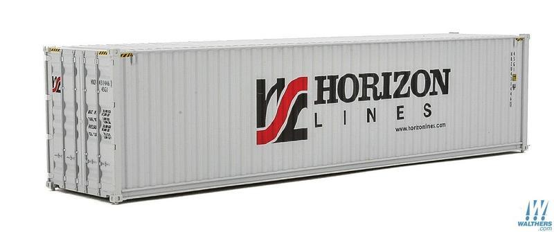 SceneMaster 949-8262 HO規 HORIZON LINES 40呎 貨櫃.灰