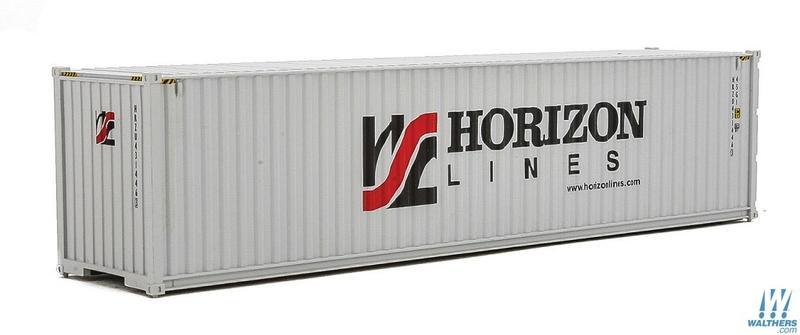 SceneMaster 949-8262 HO規 HORIZON LINES 40呎 貨櫃.灰