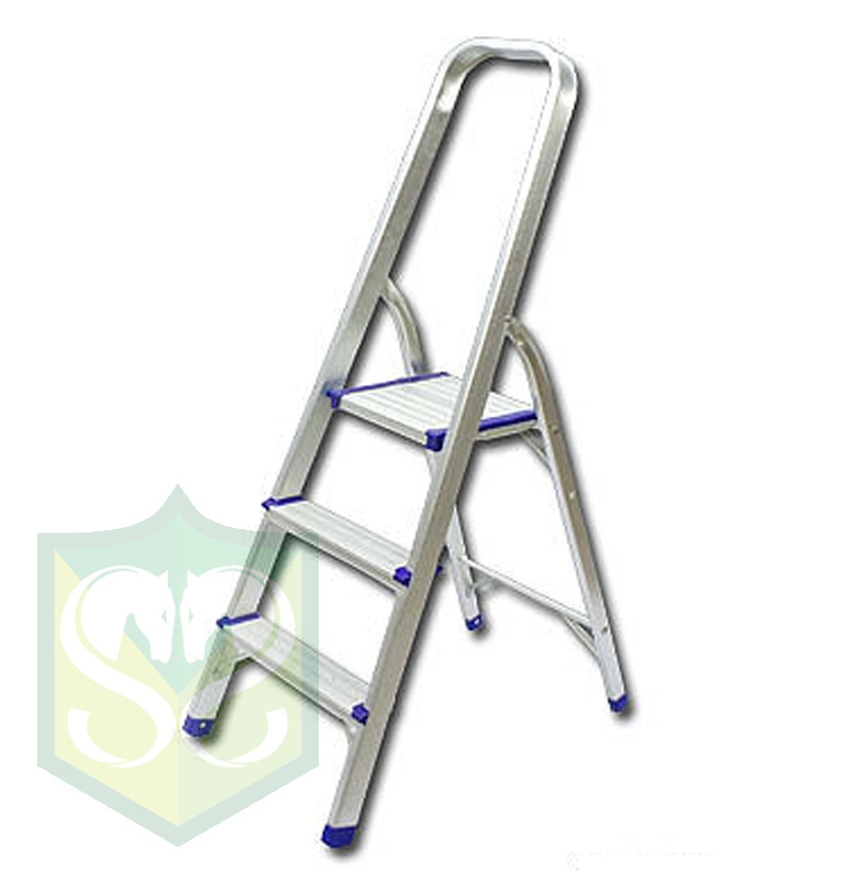 BF Steel Folding Portable Aluminum Ladder