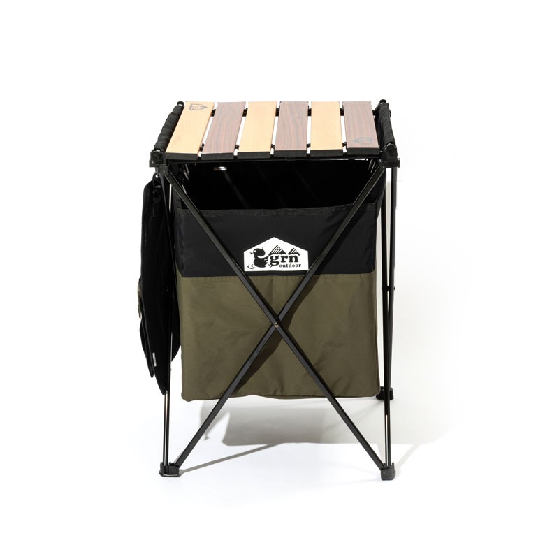 grn outdoor MEKAKUSHI SIDE TABLE 折疊露營邊桌