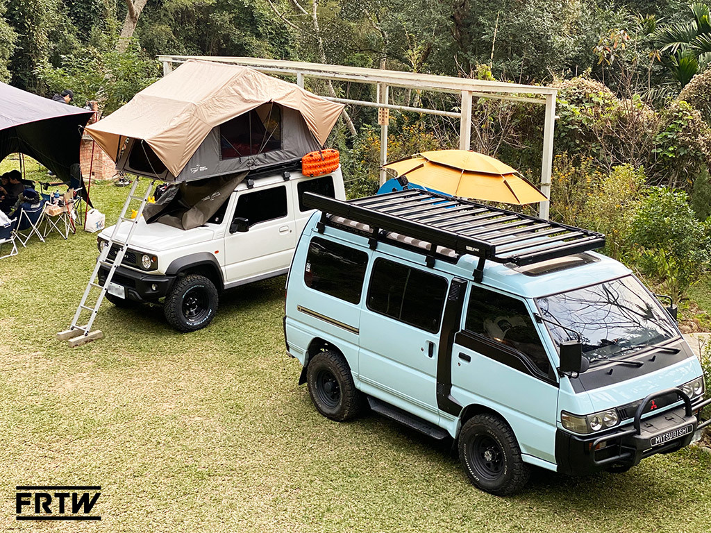 Mitsubishi Delica L300 (1986-1999) SLIMLINE II ROOF RACK KIT