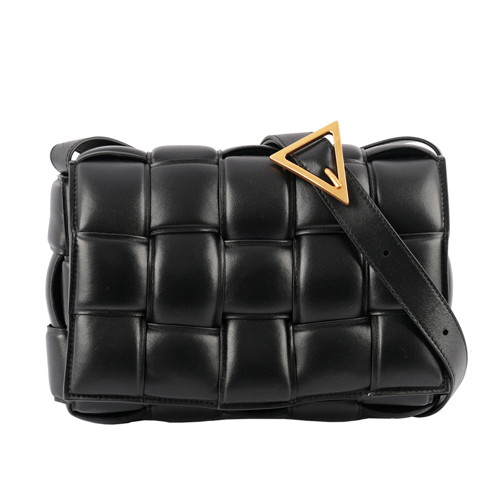 【BOTTEGA VENETA】小羊皮Padded Cassette枕頭編織包