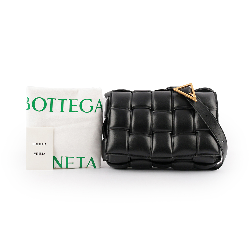 【BOTTEGA VENETA】小羊皮Padded Cassette枕頭編織包