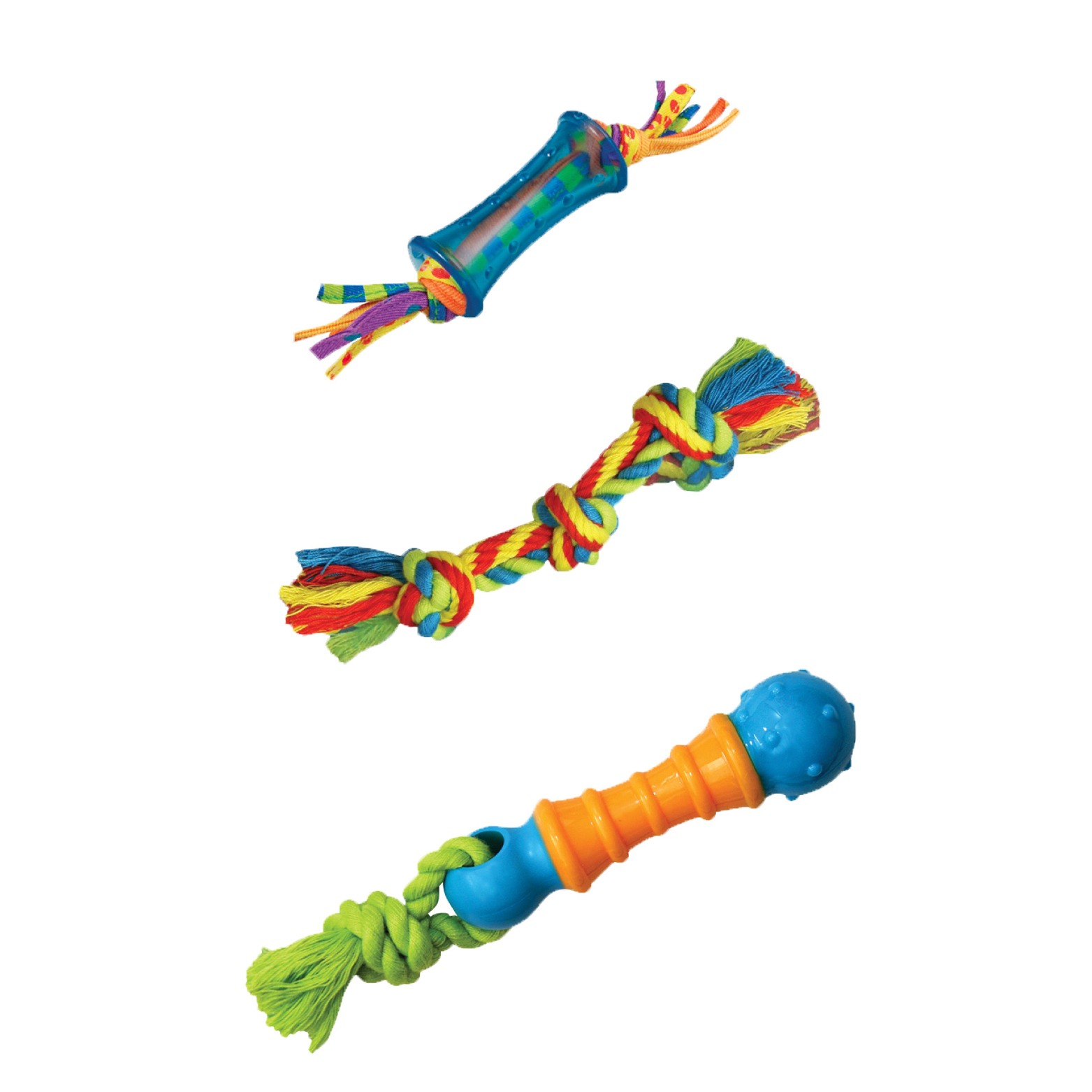 Petstages - 潔齒玩具三枝裝(迷你)