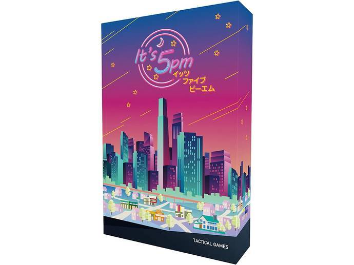 It's 5pm 現在五時