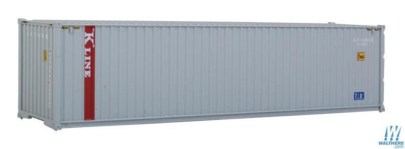 SceneMaster 949-8252 HO規 K LINE 40呎 貨櫃 灰