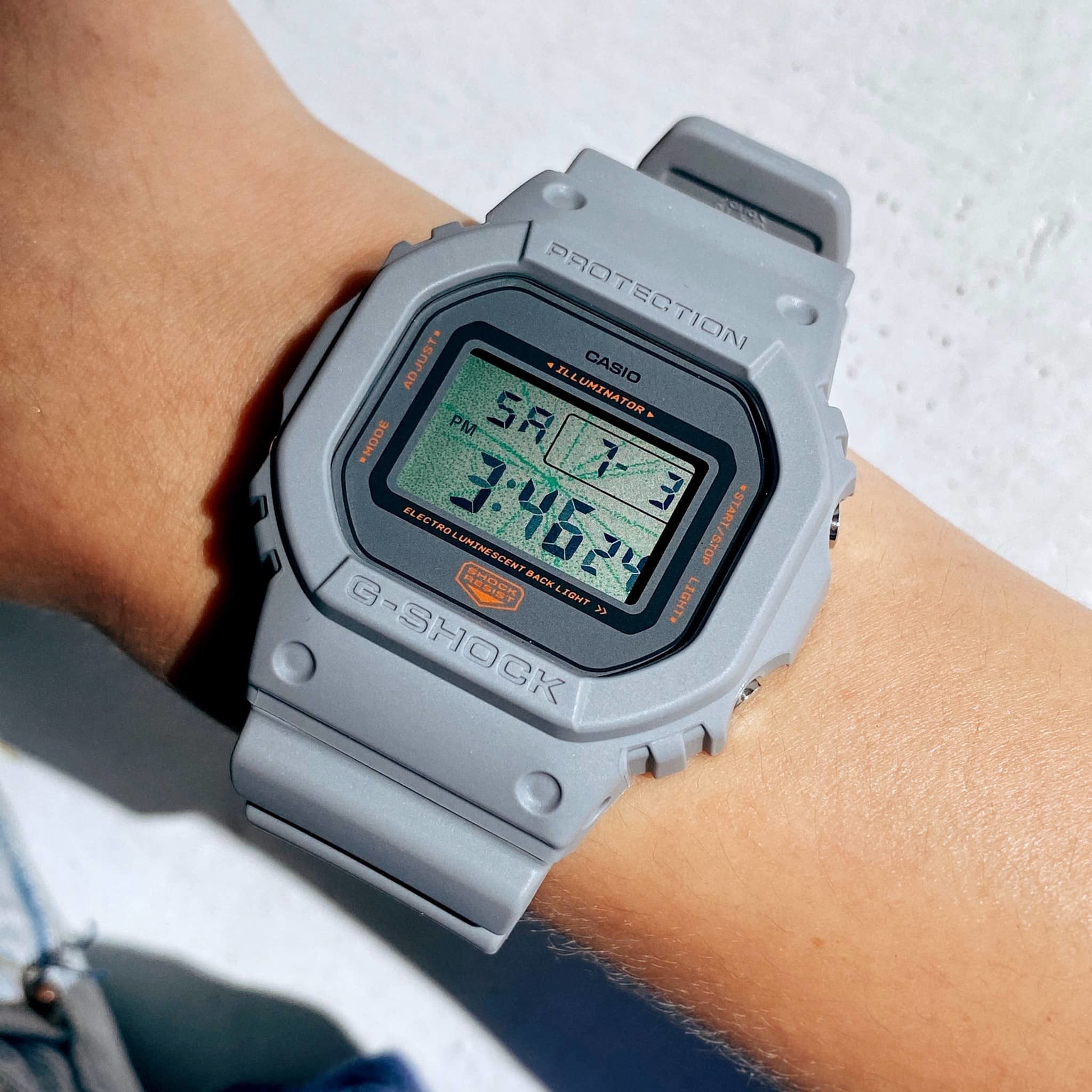 【G-SHOCK】DW-5600MNT-8  43.2mm Modern Watch