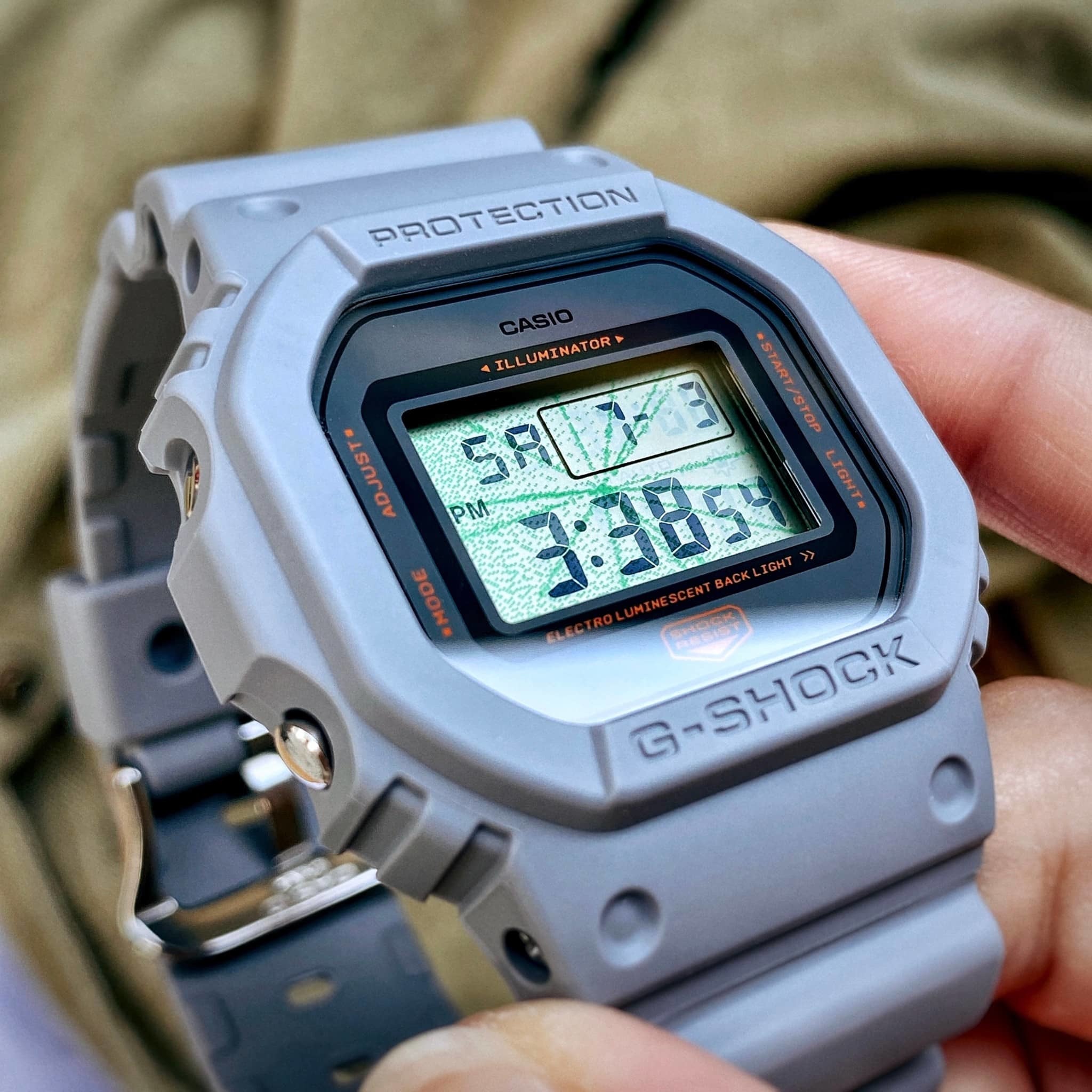 【G-SHOCK】DW-5600MNT-8  43.2mm Modern Watch