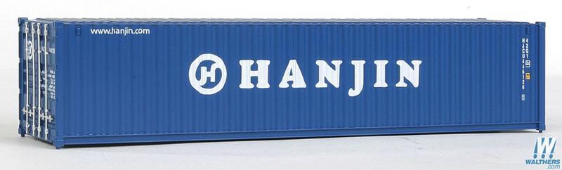 SceneMaster 949-8158 HO規 HANJIN 40呎 貨櫃 藍