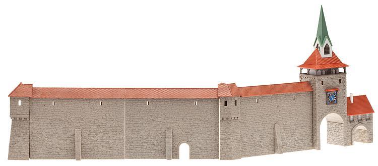 Faller 130401 HO scale, Old-Town wall set