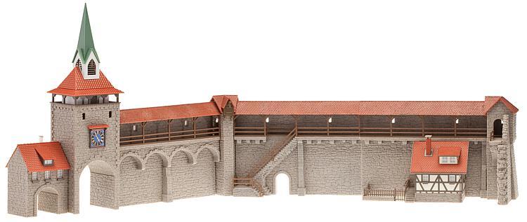 Faller 130401 HO scale, Old-Town wall set