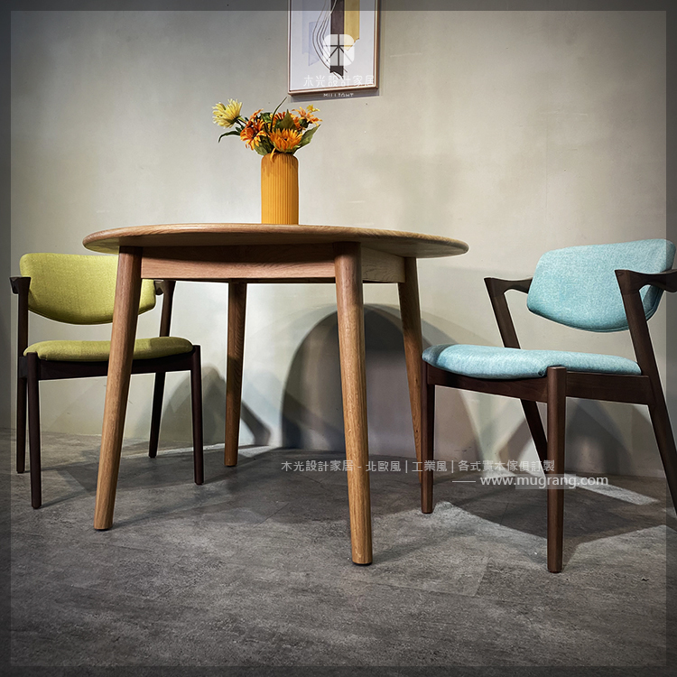 Esther-白橡木北歐大圓桌|可訂製