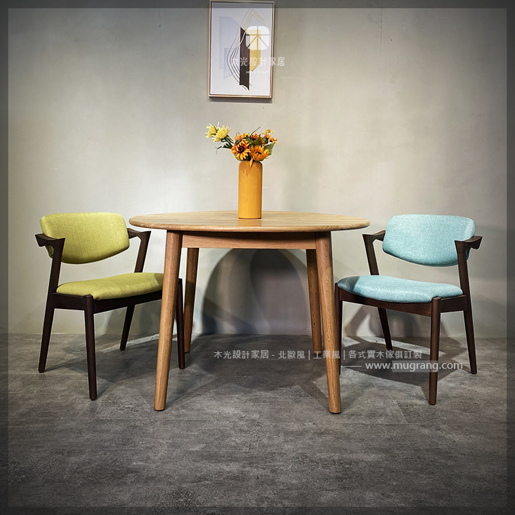 Esther-白橡木北歐大圓桌|可訂製