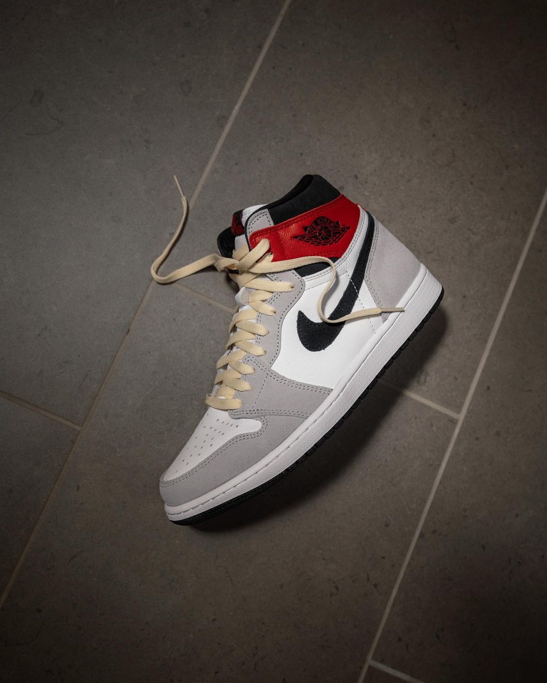 Smoke Grey Jordan Low Cream Laces Jordan Replacement Shoe Laces 