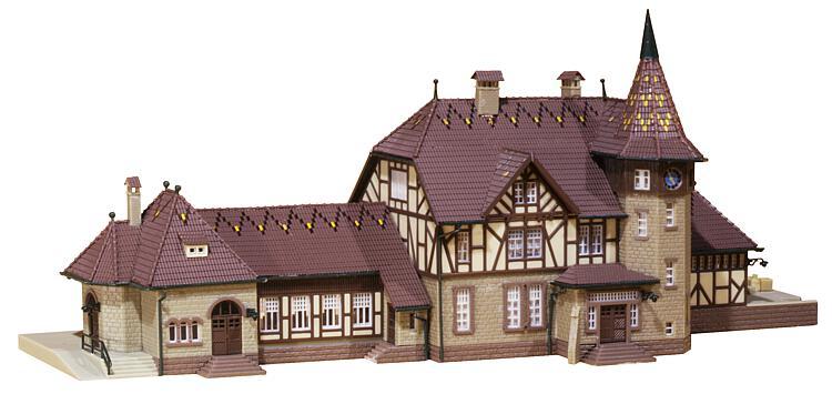 Faller 212111 N規 Schwarzburg Station 施瓦爾茨堡車站.套件