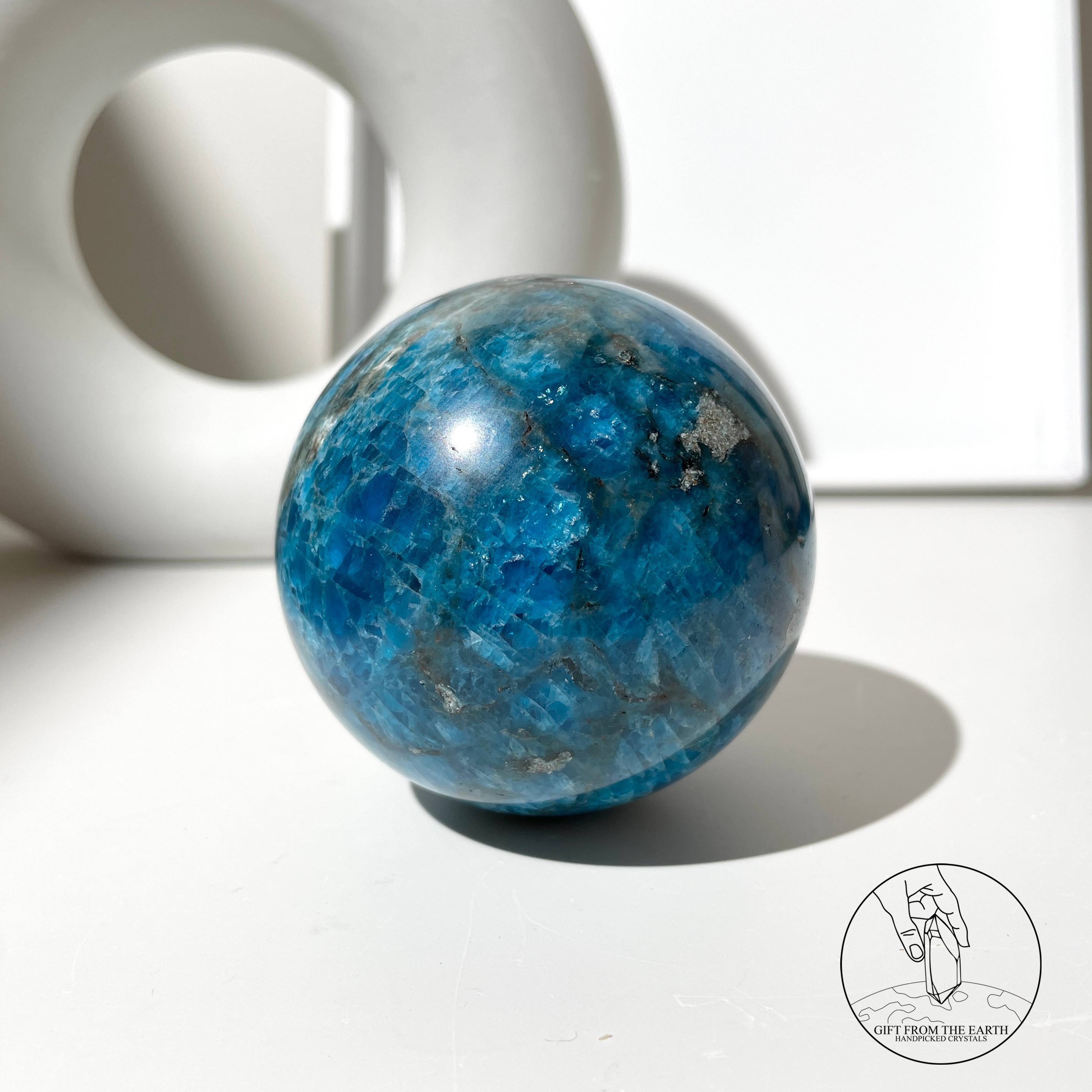 藍磷灰球