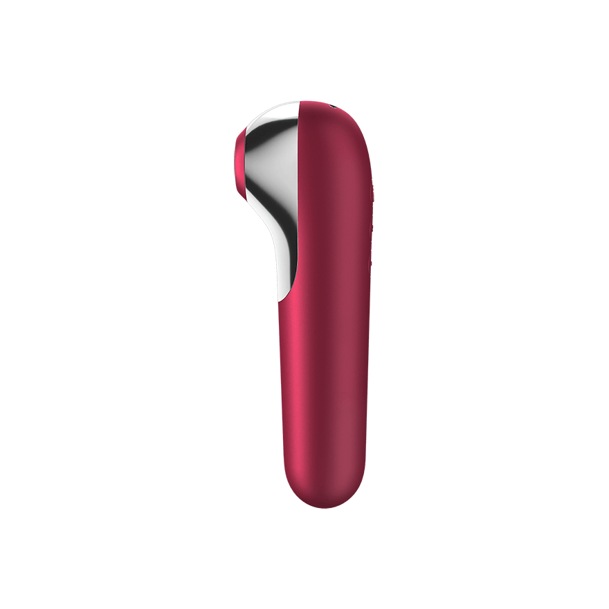 Satisfyer Dual Love 震動吸吮器 紅色