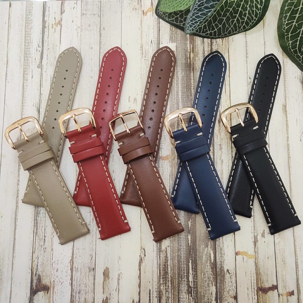 【皮帶】 輕鬆更換快拆錶帶-五色任選 18mm /  20mm 現代鐘錶