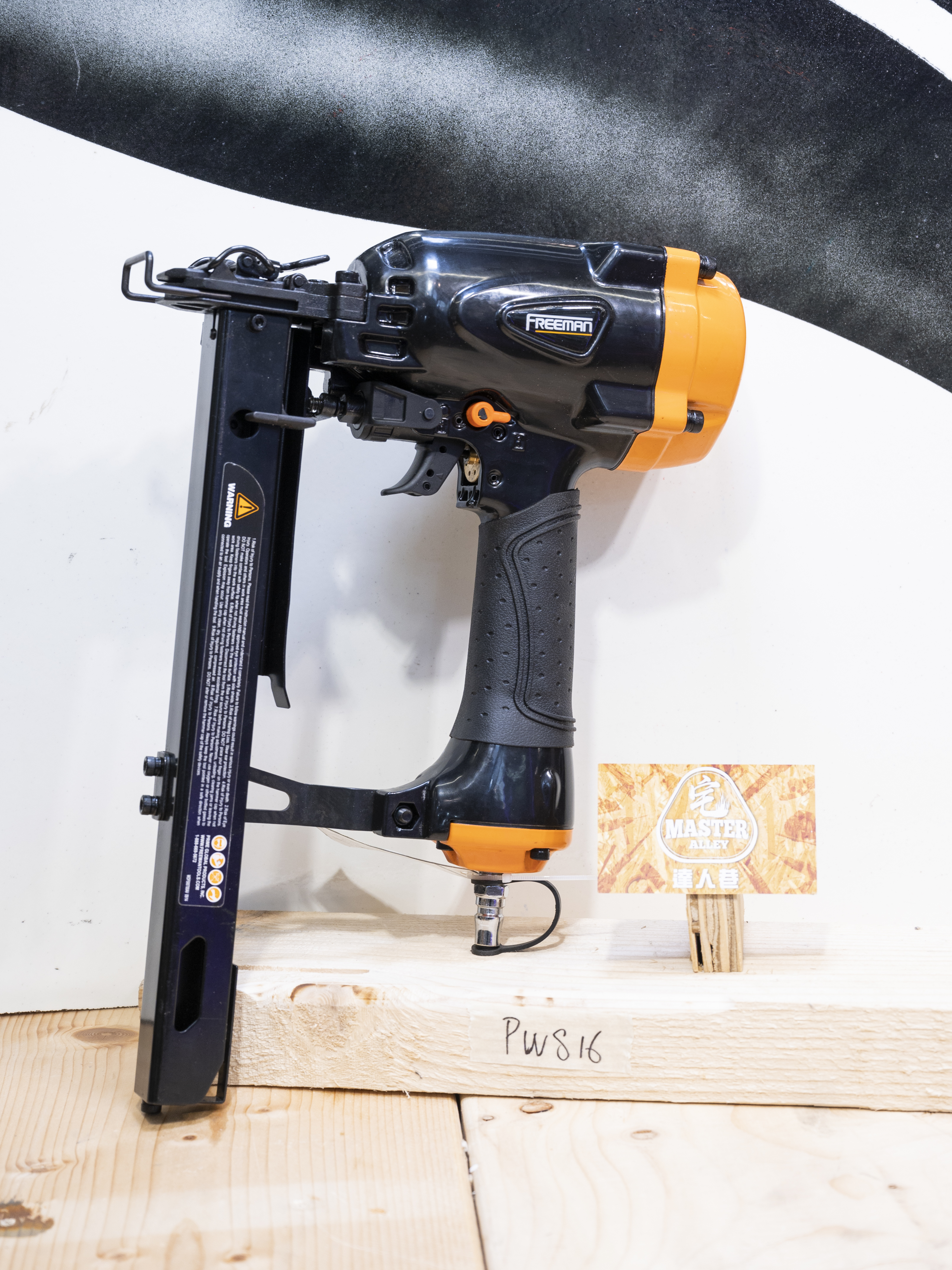 FREEMAN-風動釘槍PWS16(蛇碼釘/浪釘）