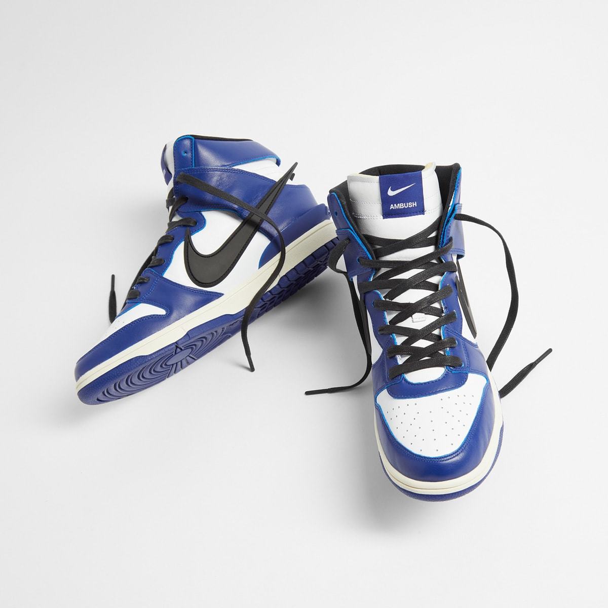 AMBUSH x Nike Dunk High 「Deep Royal Blue」 深海軍藍男女款