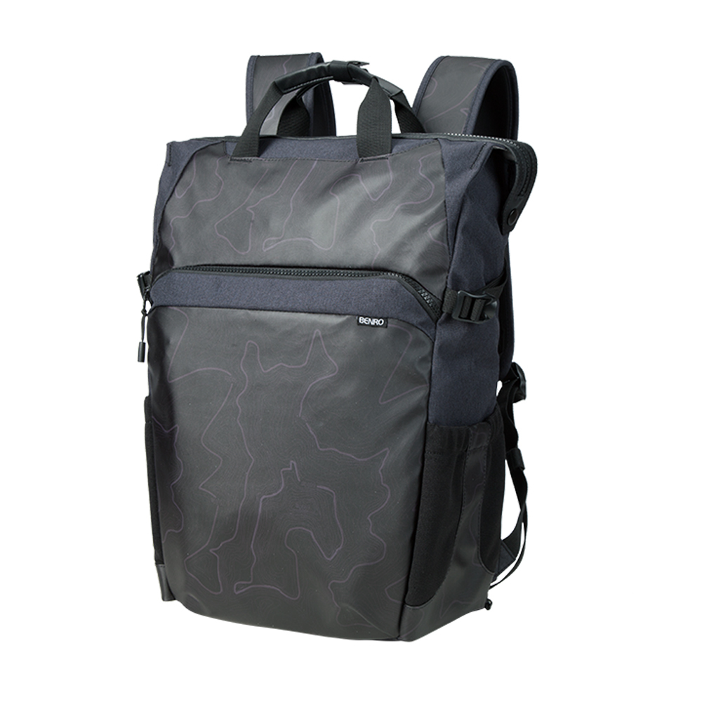 【BENRO百諾】Colorful-100 炫彩系列後背包 (黑/灰)