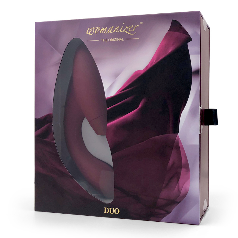 Womanizer DUO 雙頭陰蒂吸啜震動器