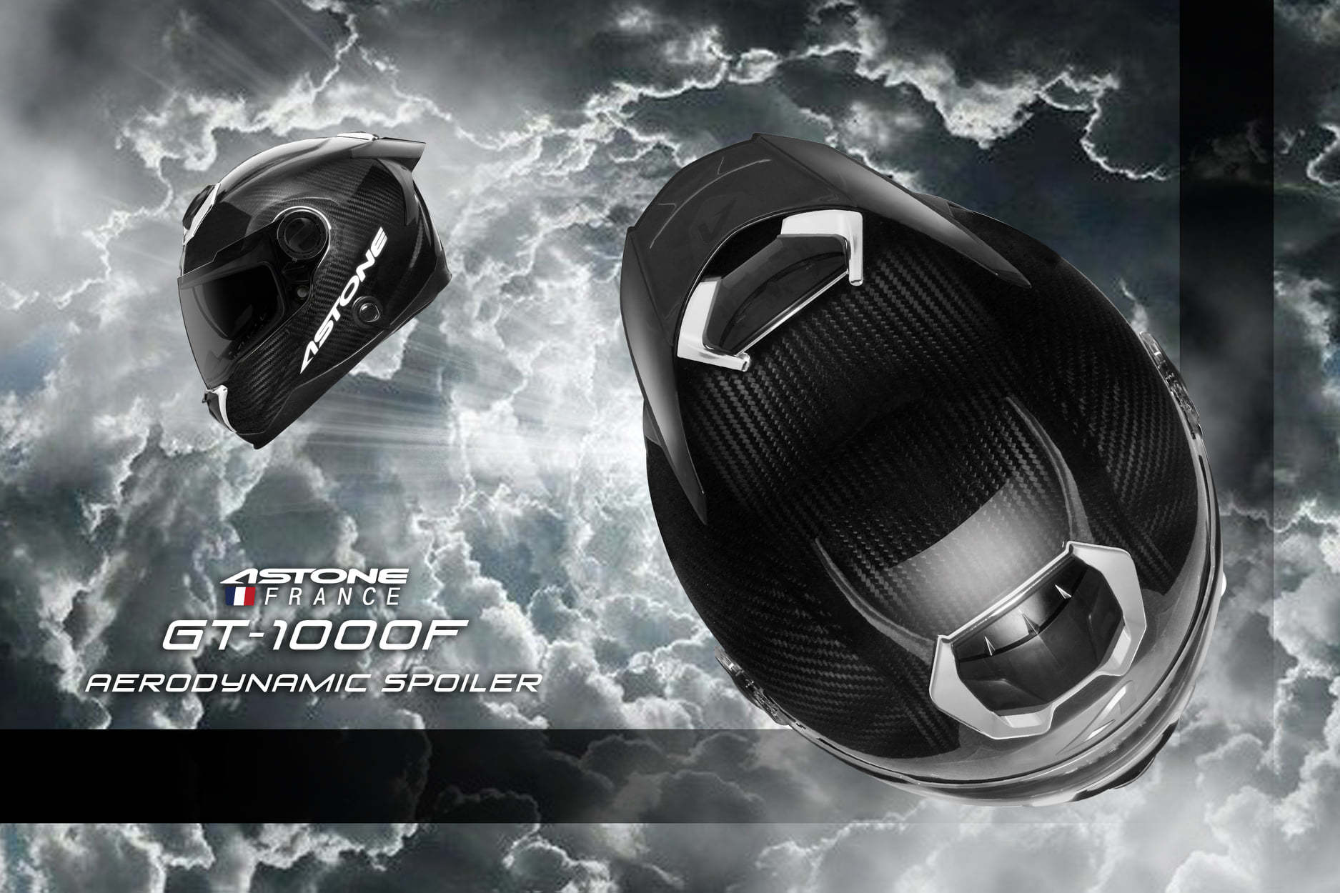ASTONE GT1000F 鴨尾 空力後擾流 安全帽配件