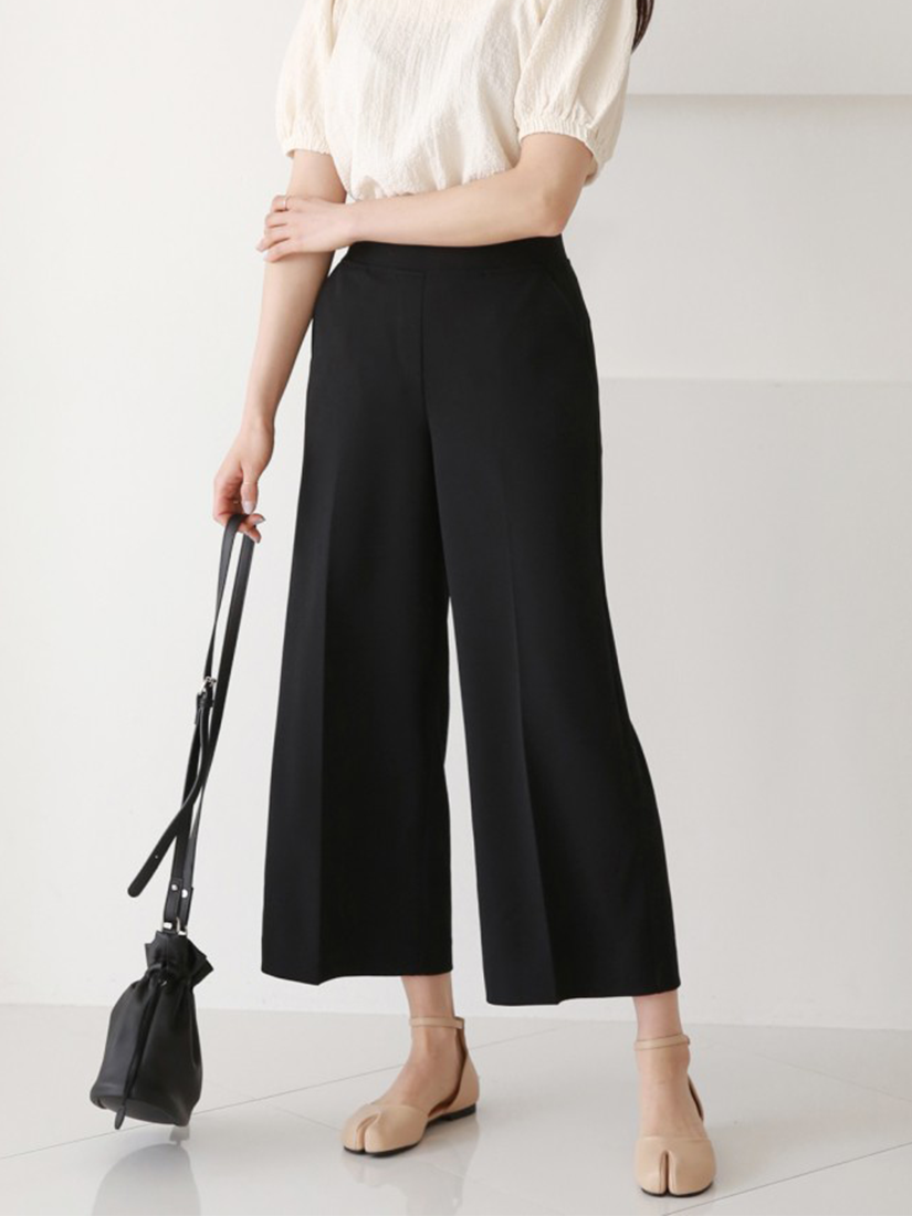 [現貨]夏季螞蟻腰寬褲 [2色  /S,M,L,XL ]