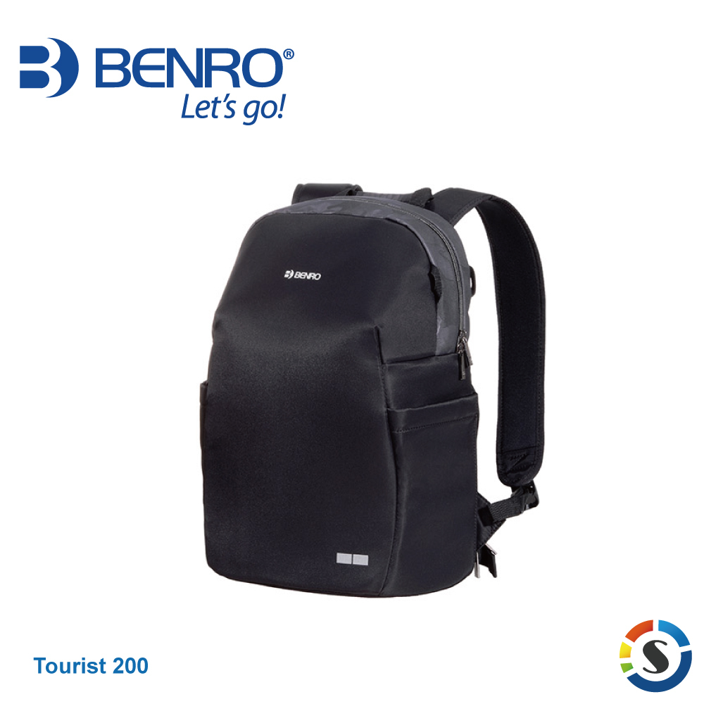 【BENRO百諾】Tourist200 旅行者系列雙肩包 (黑/灰/紫)