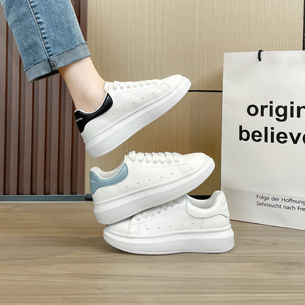 「4cm增高款」薄款厚底百搭運動鞋