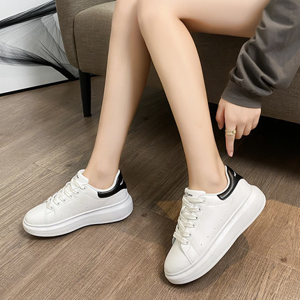 「4cm增高款」百塔 x 厚底小白鞋│11款色