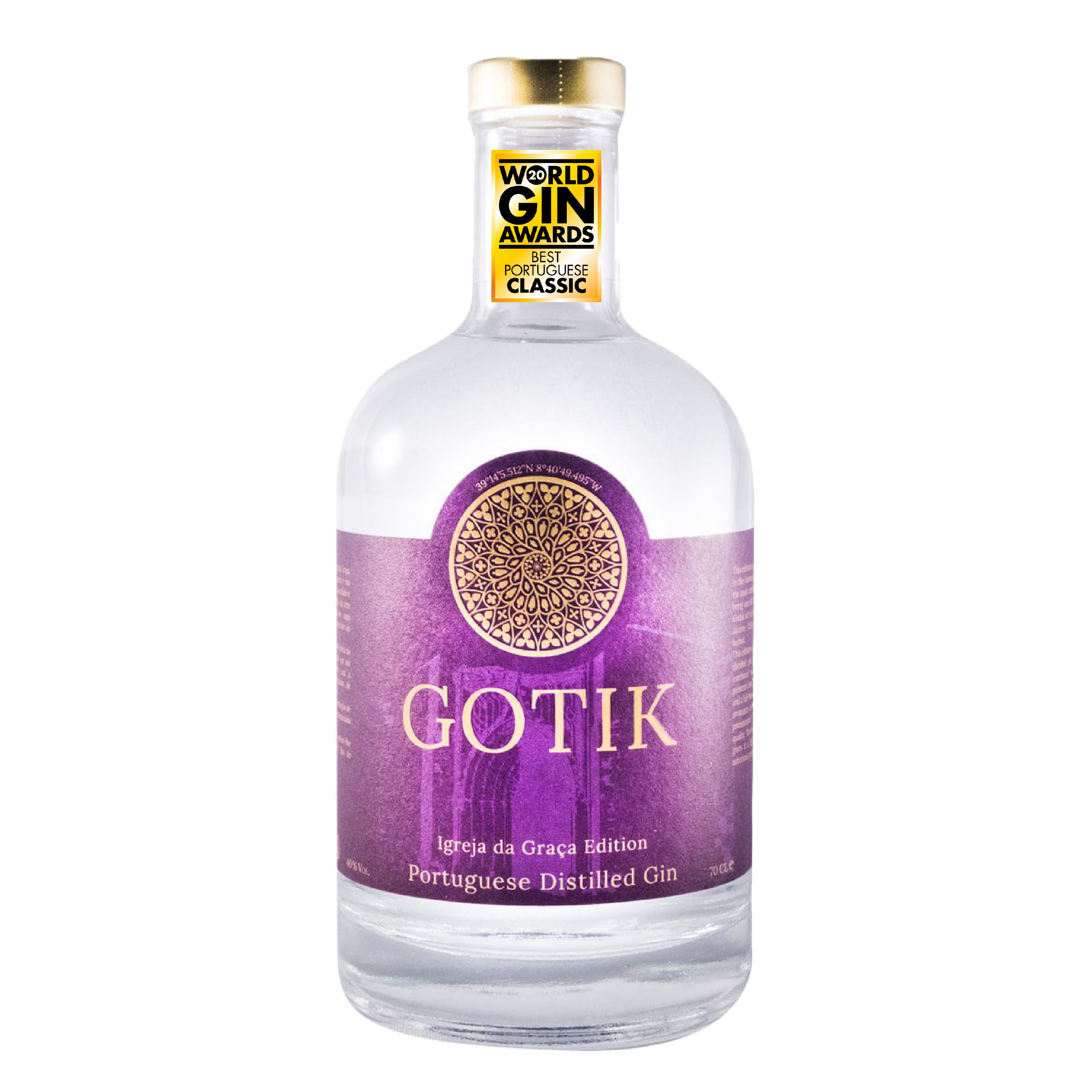 得獎大熱GIN酒|Gotik Gin Edicao Igreja da Garaca Edition