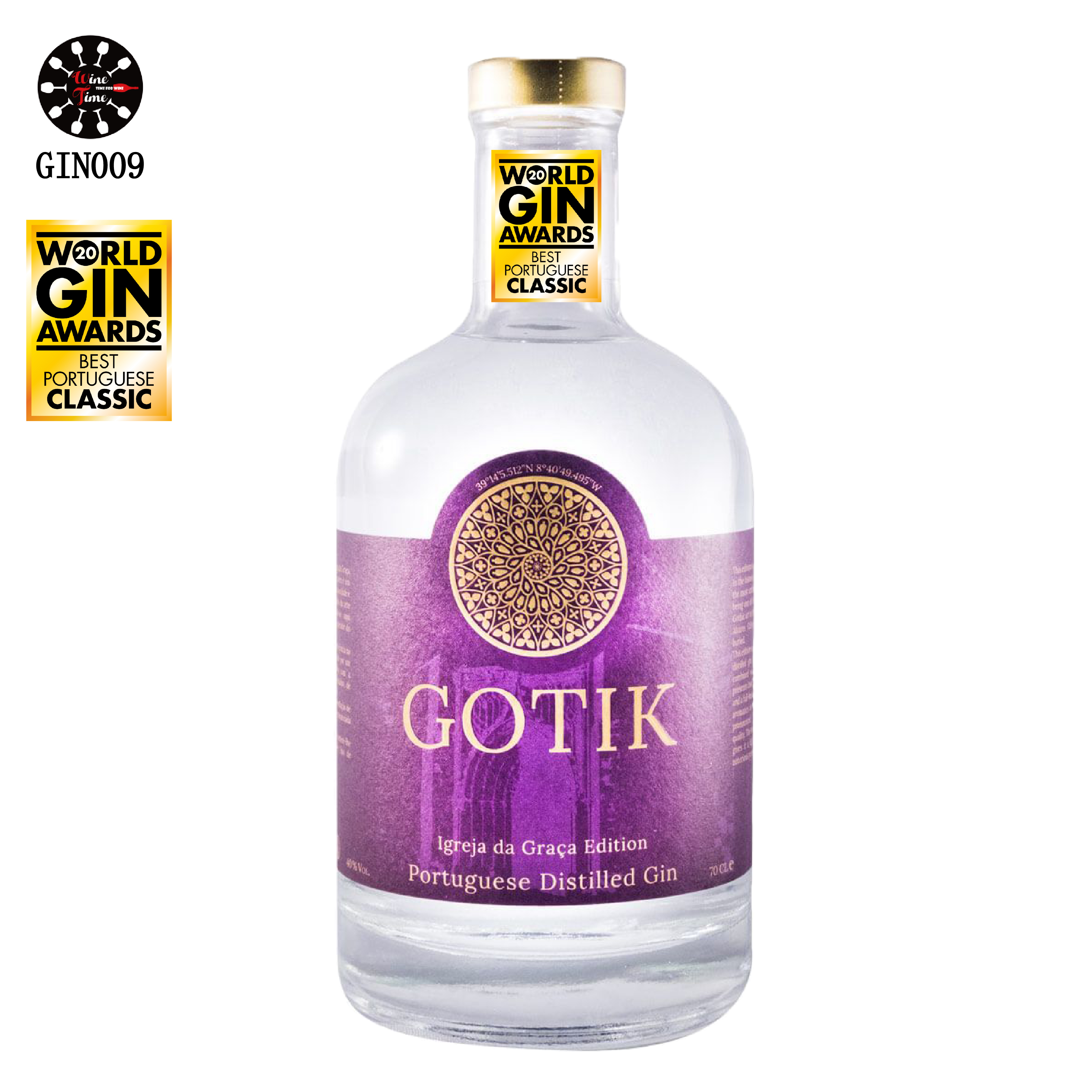 得獎大熱GIN酒|Gotik Gin Edicao Igreja da Garaca Edition