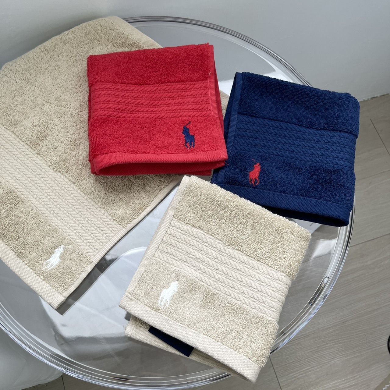 POLO RALPH LAUREN 方巾手帕 小毛巾 方巾 手帕