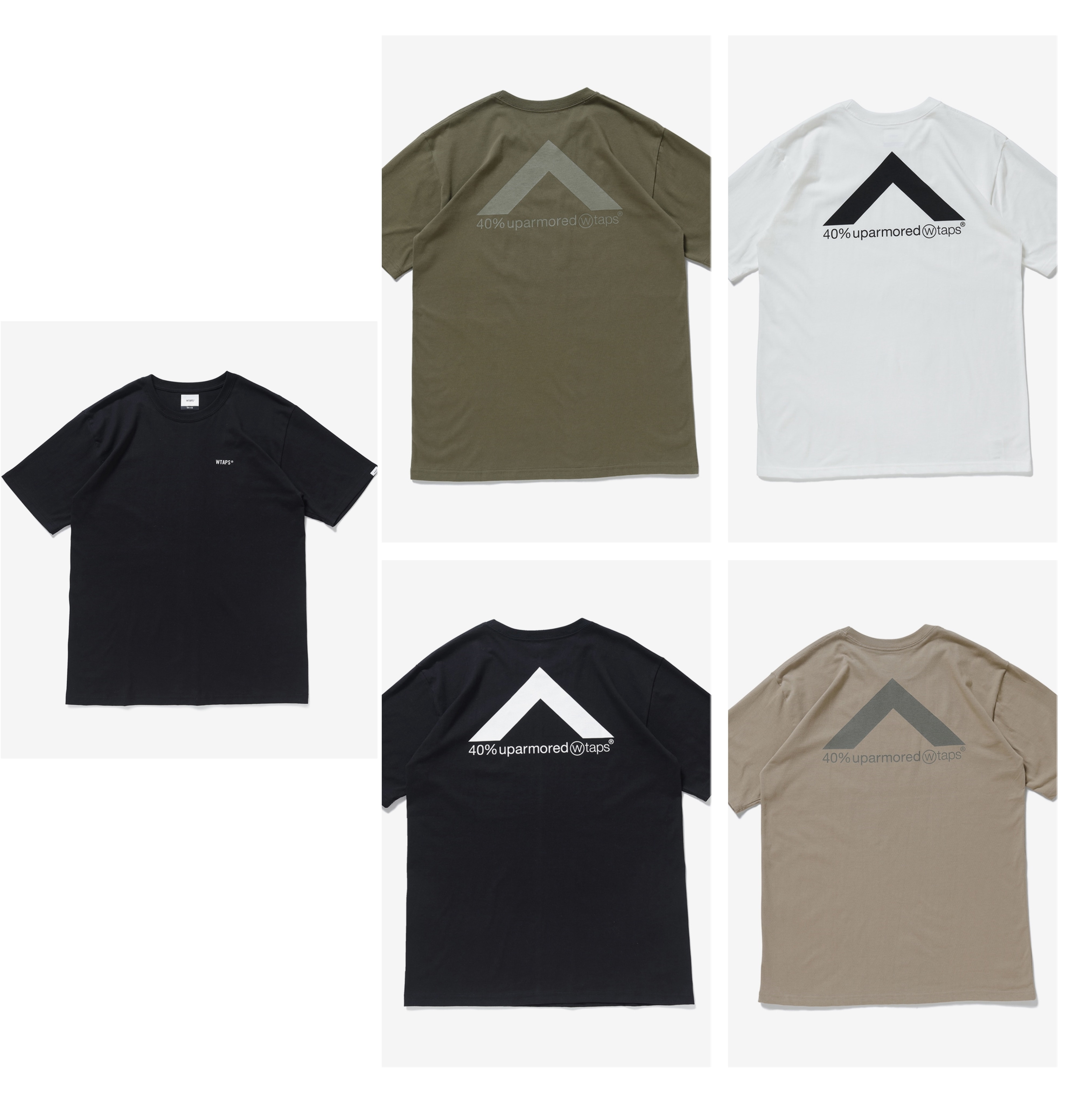 2021SS WTAPS 40PCT UPARMORED LOGO 目錄隱藏款 短T 現貨