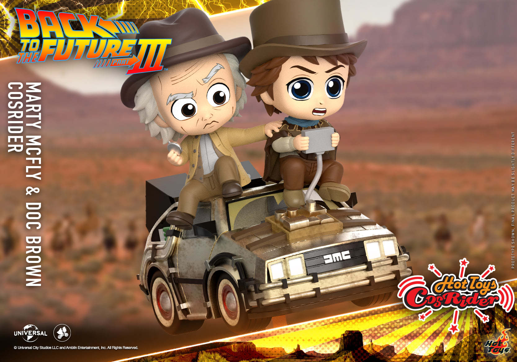 Hot Toys Back to the Future III CosRider