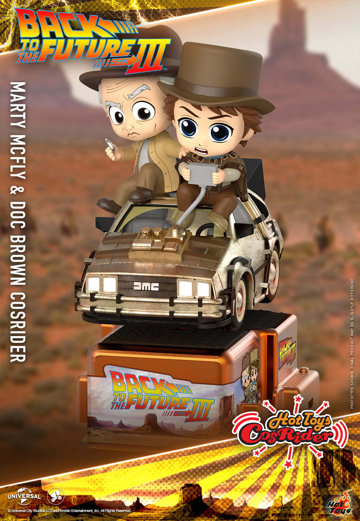 Hot Toys Back to the Future III CosRider