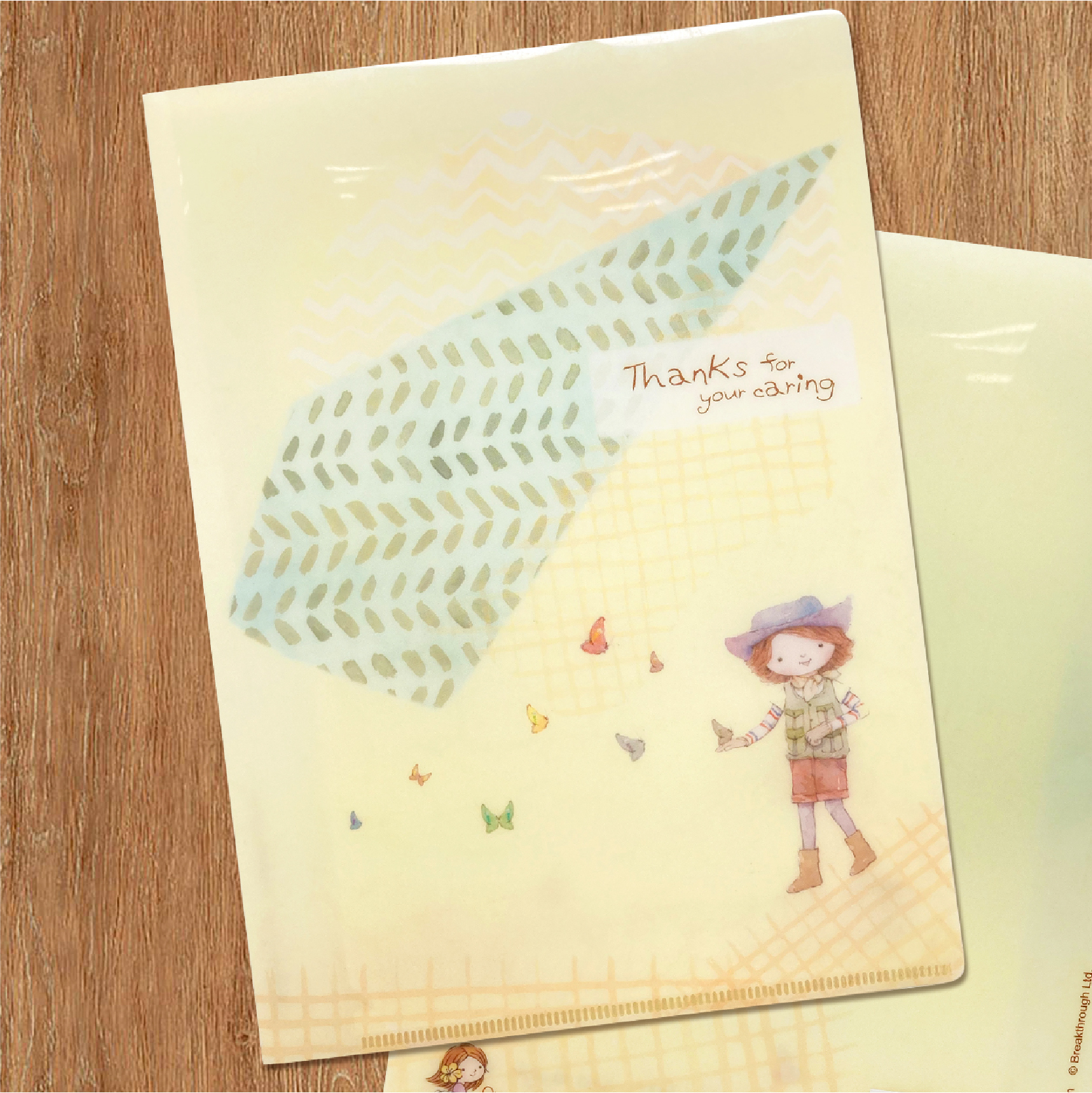 小喬文具系列｜ A5 對開 folder file 文件夾