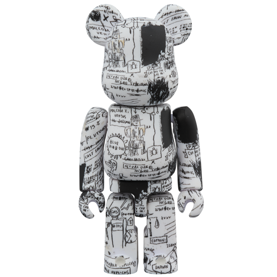BE@RBRICK | 100%+400% JEAN-MICHEL BASQUIAT 】